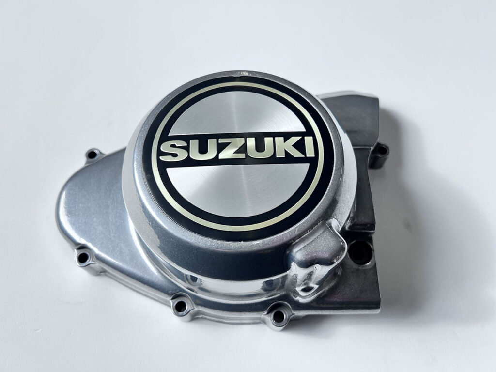 回転バレルで光沢を出した状態