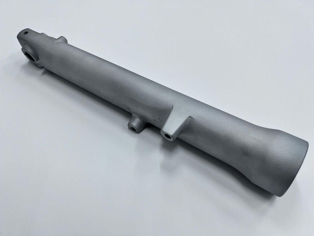 ブラスト処理が済んだ状態